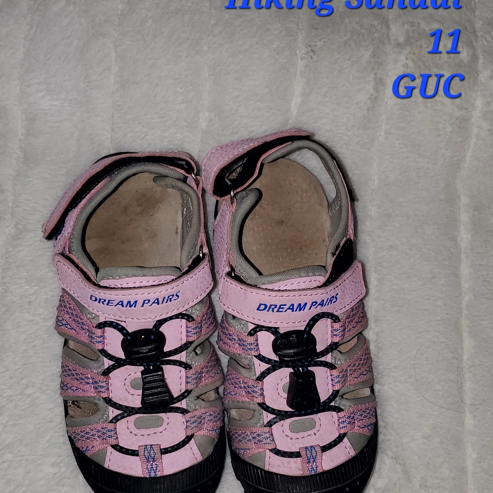 Dream Pairs Kids Pink Hiking Sandals